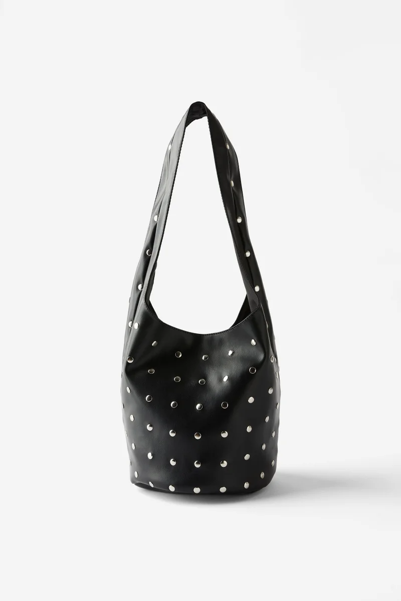 Rubi  LIA STUDDED BUCKET BAG for Women | Best Price UAE