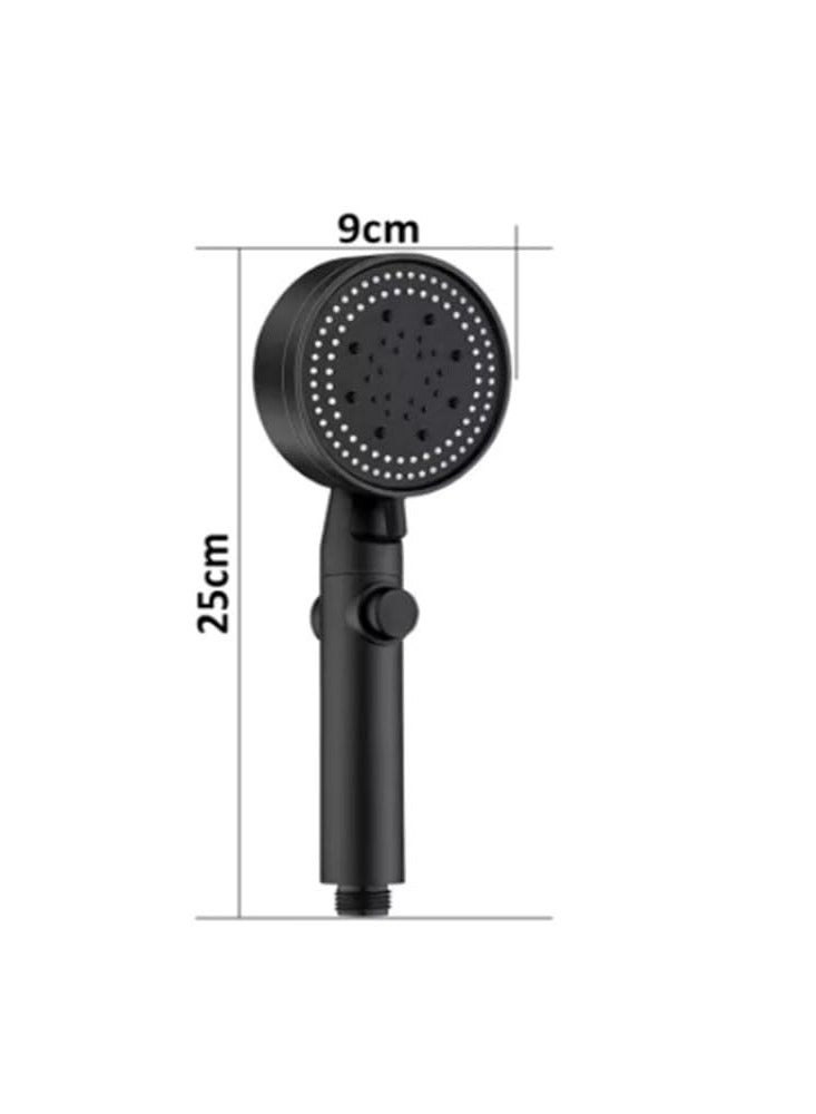 YUNSYE Filtered Shower Head with Handheld, High Pressure 5 Spray Mode Showerhead, Matte Black - Image 2