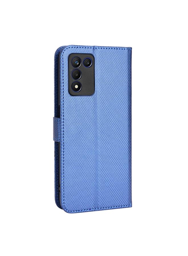 S-TOP Case For OPPO Realme Q3T / Q3S Diamond Texture Leather Phone Case - Image 3