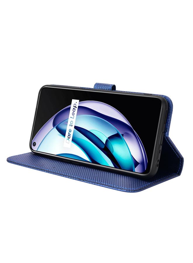 S-TOP Case For OPPO Realme Q3T / Q3S Diamond Texture Leather Phone Case - Image 5