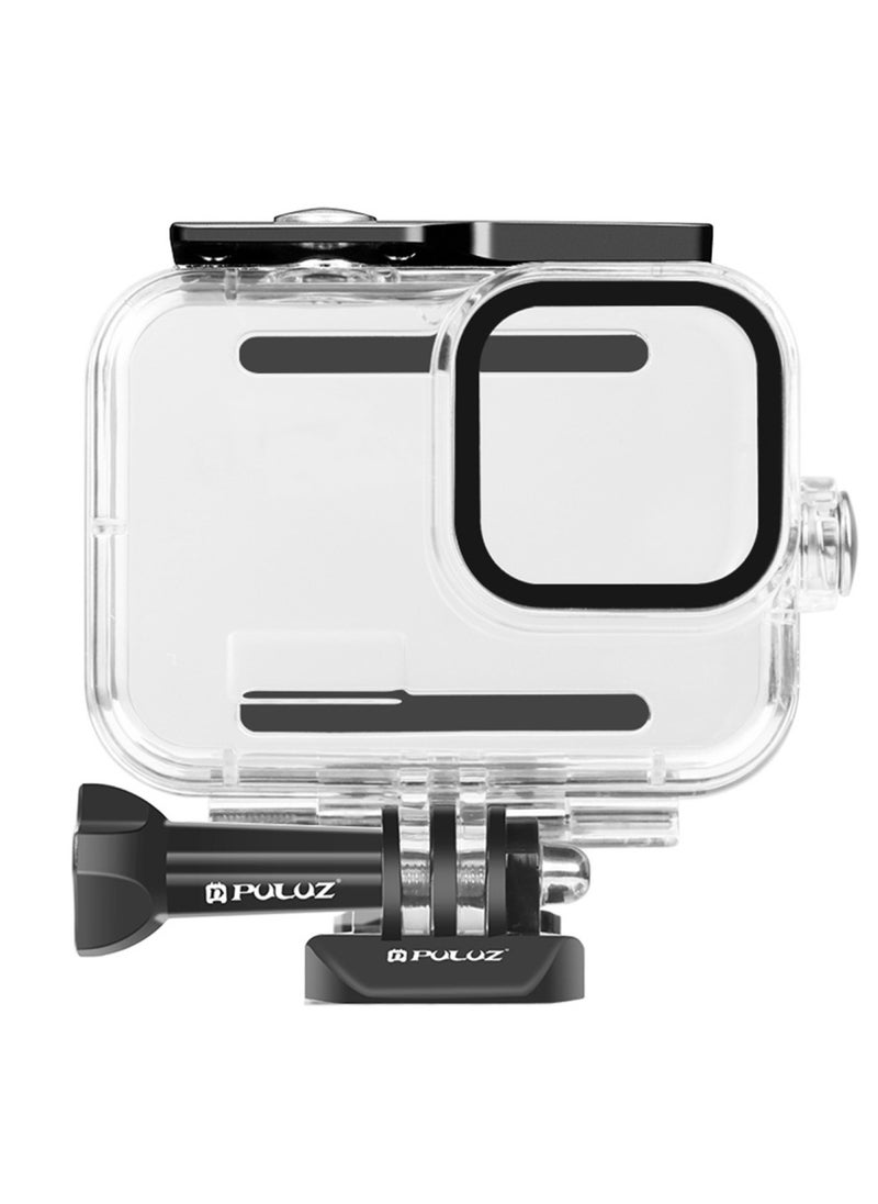 PULUZ - 60M Waterproof Housing Case Diving Case Protective Cover Shell for GoPro Hero 12/Hero 11/Hero 10/Hero 9 Black Diving Protective Housing Shell - Image 1