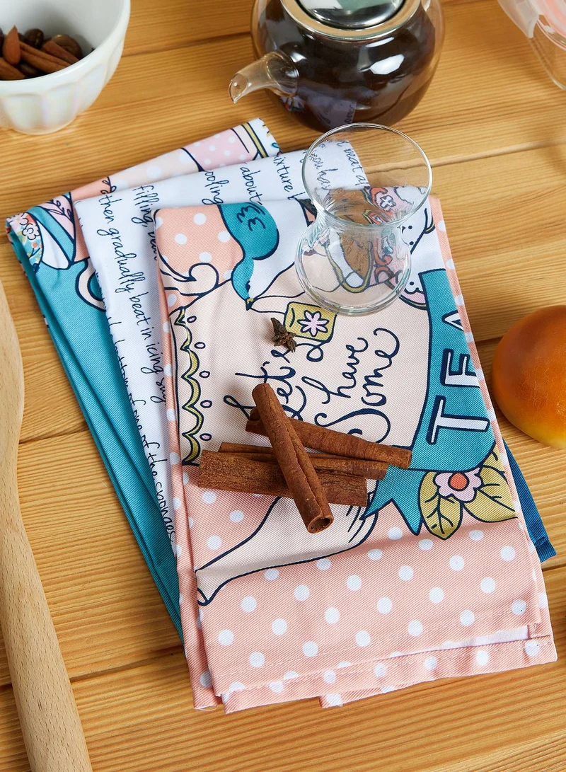 Premier Pretty Things Set of 3 Kitchen Tea Towels