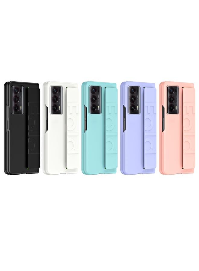 اس-توب جراب هاتف لهاتف Honor Magic V2 مع غطاء خلفي مرن بمقبض معصم - Image 2