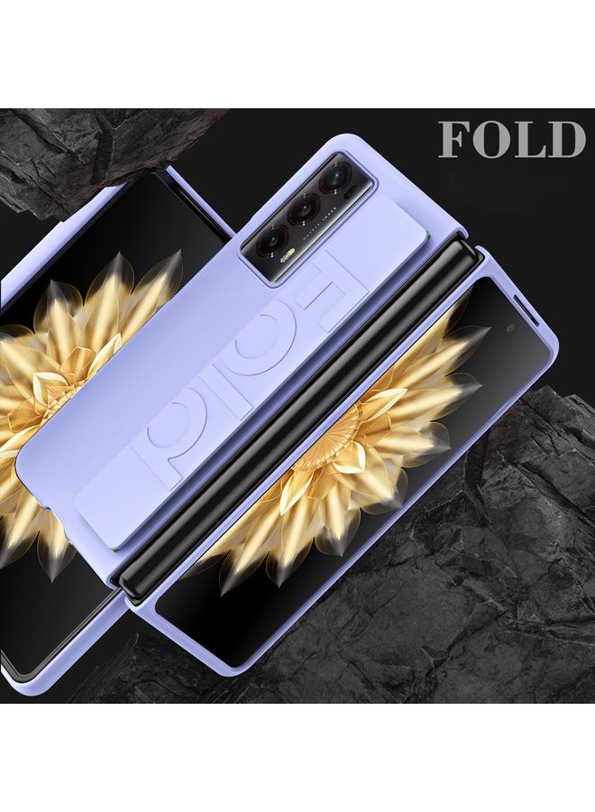 اس-توب جراب هاتف لهاتف Honor Magic V2 مع غطاء خلفي مرن بمقبض معصم - Image 5