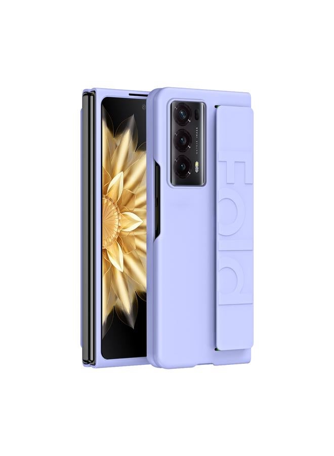 اس-توب جراب هاتف لهاتف Honor Magic V2 مع غطاء خلفي مرن بمقبض معصم - Image 1