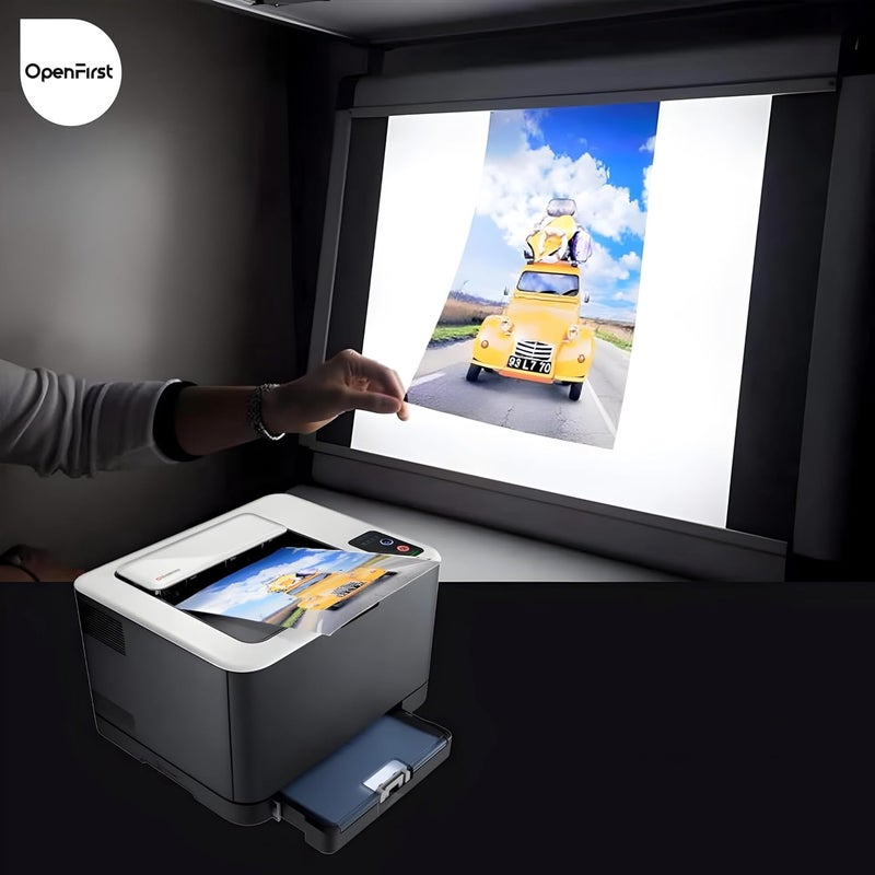 OPENFIRST أوراق OHP بحجم A3 فيلم شفاف لامع 200 ميكرون، عبوة من 15 ورقة للرسم والفنون والحرف وما إلى ذلك - Image 4