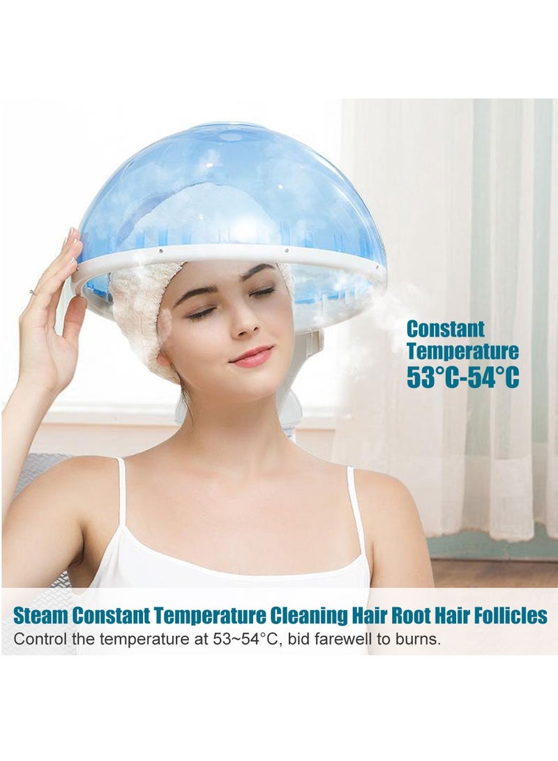 DubaiGallery 2-IN-1 Hair Hot Facial Steamer Mist Skin Moisturizing Air Humidifier Hair Cover Ion Vaporizer SPA Heating Mist Nozzle Nebulizer - Image 2