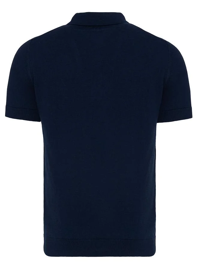 FELIX HARDY Beige-Navy Men's 100% Cotton Polo Shirt Short Sleeve Pack of 2 for Men | Best Price UAE