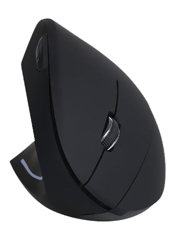 NIBEMINENT Wireless Vertical Left Handed Mouse Black  - Image 1