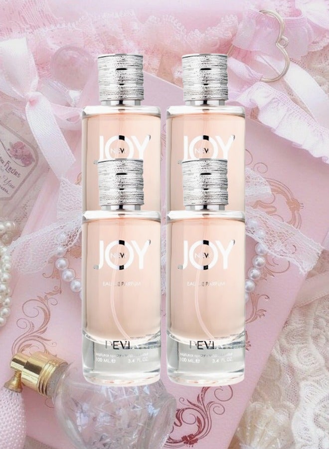 DEVIN 4 Pieces New Joy Perfume For Women 100ml EDP - Image 1