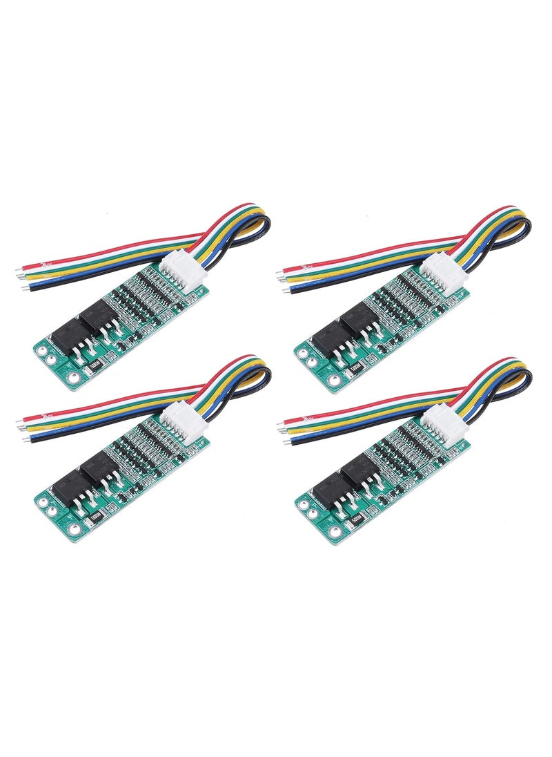 Invento INVENTO 4pcs 5S 185V 21V 15A Liion Lithium Battery BMS 18650 Charging Protection Board Short Current Cell Protection Module  - Image 1