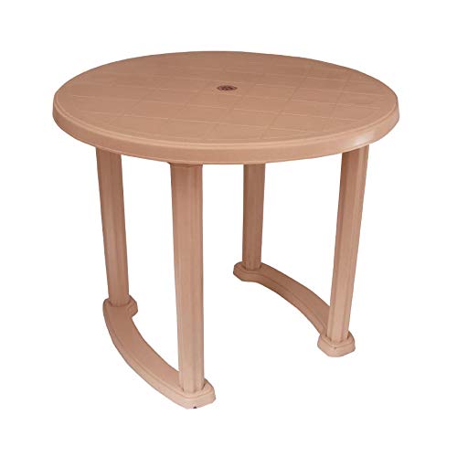 Prima 5002 Center Dining Table for Home Office Outdoor Marble Beige Color