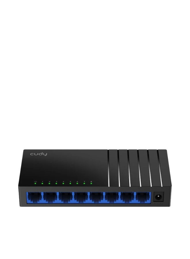 Cudy GS108D 8-Port Gigabit Unmanaged Ethernet Switch – Long-Distance, Compact, Desktop & Wall-Mount - Image 2