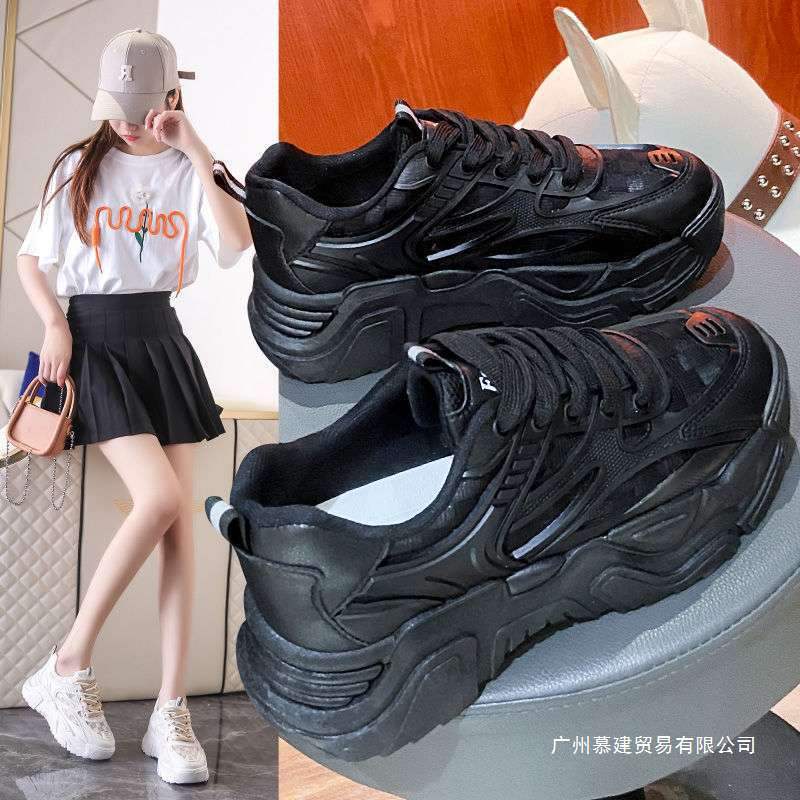 Chef Women'S Oil-Proof And Waterproof Pure Black Soft-Soled Breathable Kitchen Non-Slip Shoes For Work Black Sports Shoes Work Shoes All Black - Image 3