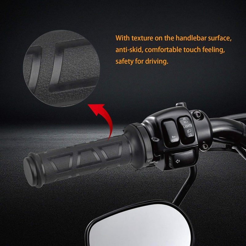 NTHREEAUTO قبضات دراجة نارية ساخنة NTHREEAUTO 7/8'' - Image 3