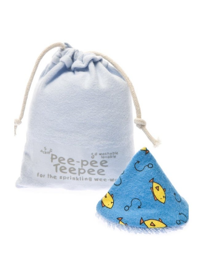 Beba Bean Peepee Teepee Fishing Blue Laundry Bag  - Image 2