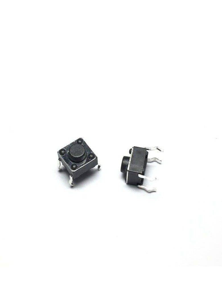 SOLDOUT 10 PCS Panel PCB Momentary Tactile Tact Push Button Micro Switch 4 Pin DIP Light Touch Keys Keyboard (Pack of 10, 6mmx6mmx4.3mm)  - Image 3