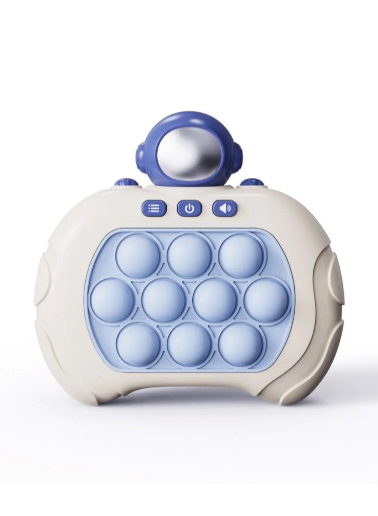 Huitich Robot Pop Sensory Fidget Toy A Stress Reliever for Kids and Adults Blue/White - Image 5