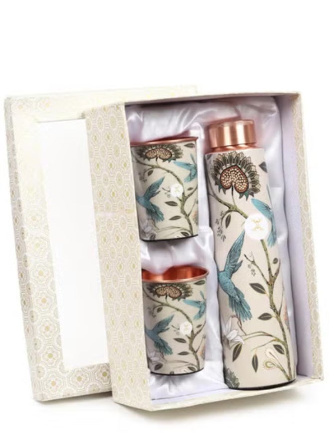 MERCAPE® Bottle 900 ml with Glass Set (900 ml 2x 300 ml) - Image 1