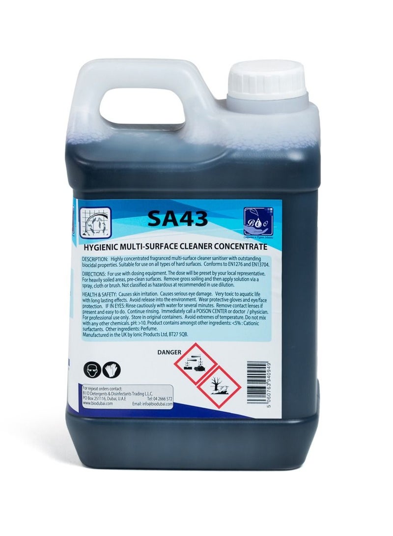 Bio Hygiene Multi-surface Cleaner Concentrate SA43 - Image 1