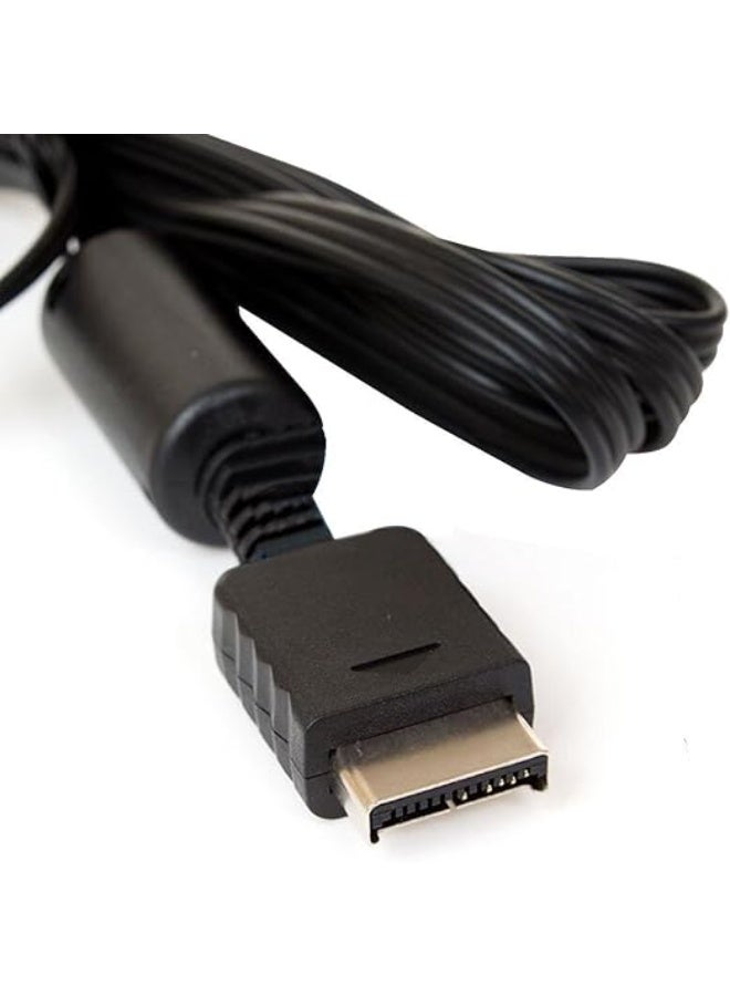 AV Cable for PlayStation 2 – 1.8 Meter Length – High-Quality Audio & Video Connection - Image 4