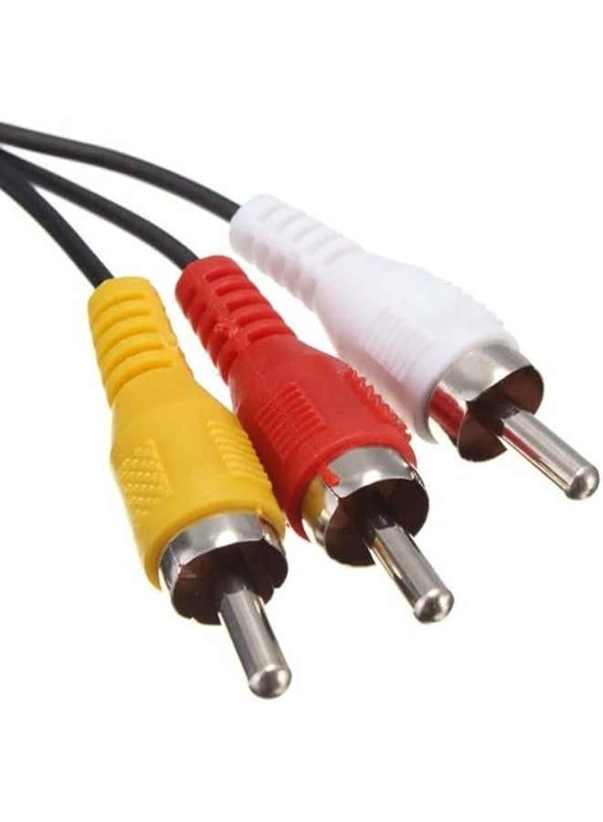 AV Cable for PlayStation 2 – 1.8 Meter Length – High-Quality Audio & Video Connection - Image 3