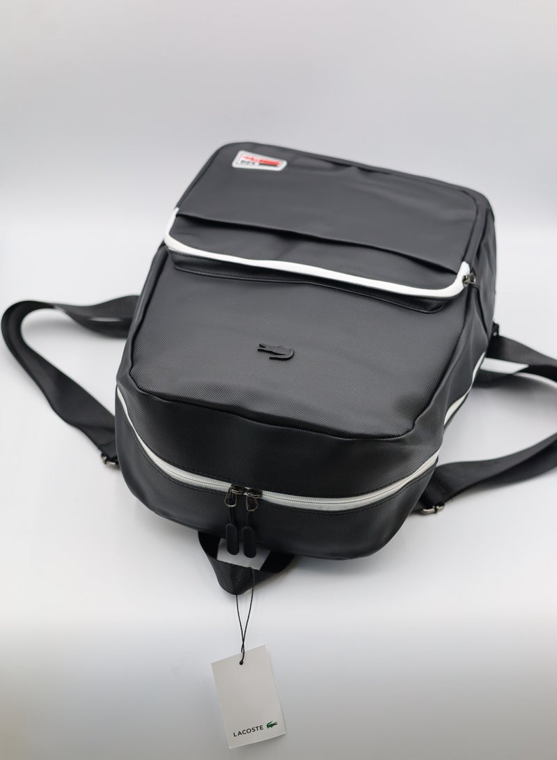 LACOSTE Lacoste Men's backpack Black  - Image 5