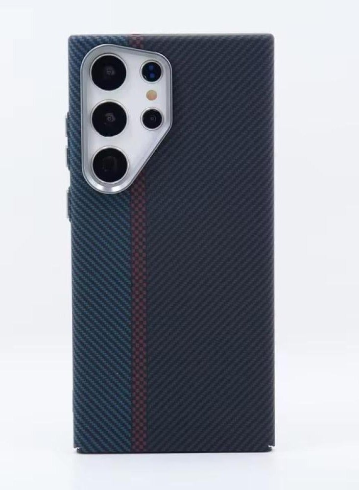 Samsung S25 Ultra Case Slim Carbon Fiber Texture Hard