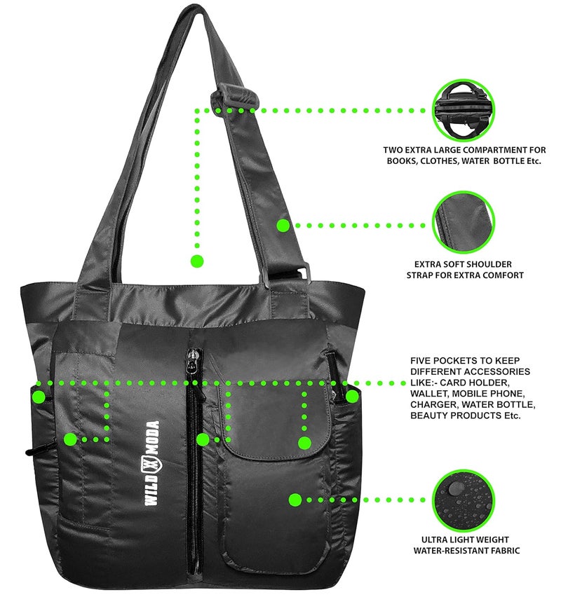WILD MODA Women's Waterproof Shoulder Bag - Image 4