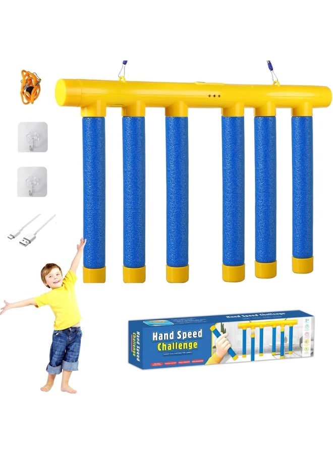 Rally Kids Stick Catch Game - Training Reaction and Hand-Eye Coordination with 3 Speeds and Interactive Music - Image 1
