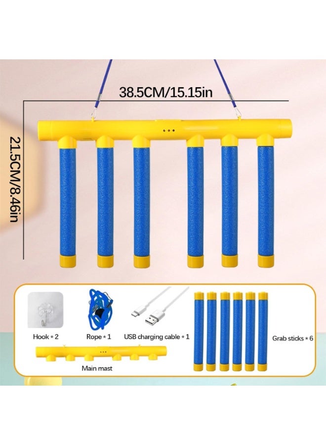 Rally Kids Stick Catch Game - Training Reaction and Hand-Eye Coordination with 3 Speeds and Interactive Music - Image 5