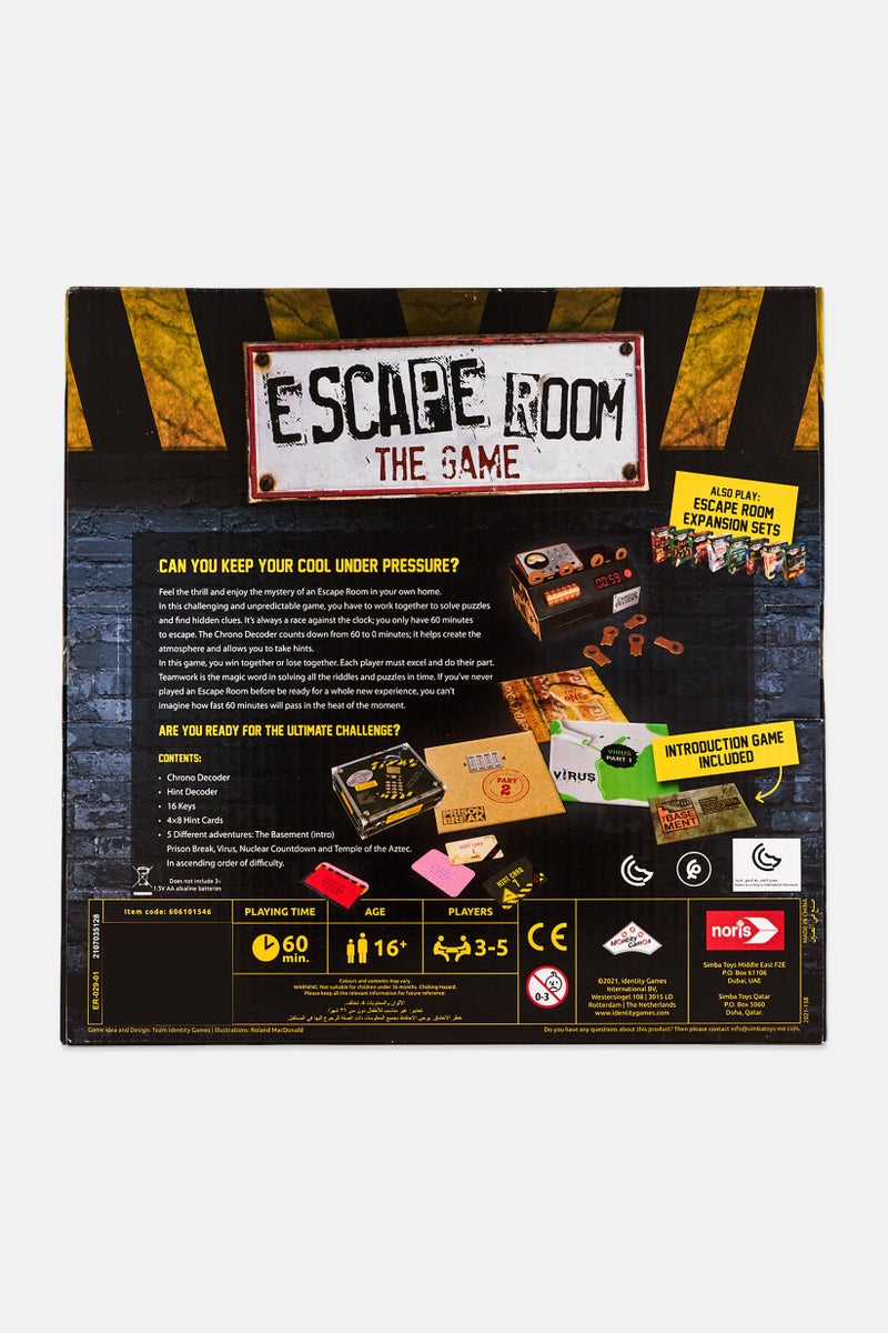 noris Escape Room Includes 4 Adventures And A Chrono Decoder - Image 3