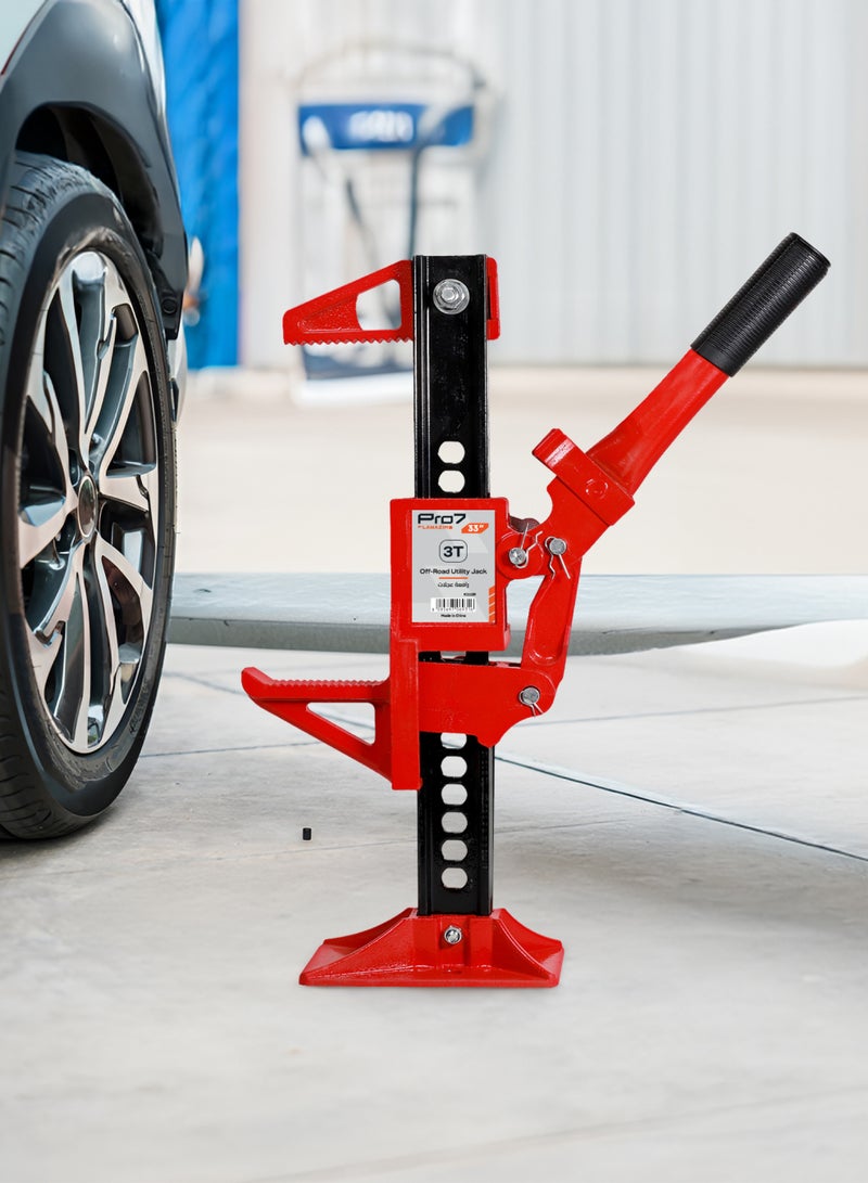 LAWAZIM Pro7 Heavy Duty Off-Road Utility Jack -48inch- High Capacity Anti-Corrosion Jack with Adjustable Lift Height - Vehicle Lift, Automotive Recovery Tool, Farm Equipment Lifting, and Emergency Jacking - Image 2