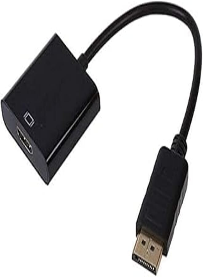 Generic DP Displayport Male To HDMI Female Cable Converter for Pc HP Dell 