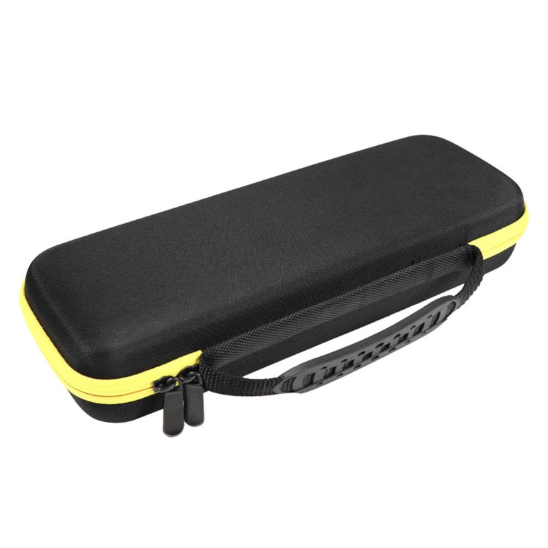 Multimeter Hard Case: Black Hard EVA Material - Waterproof Shockproof Dust-Proof Carrying Storage Bag for Multimeter, Portable Handle Design for On-The-Go Use, Backpack-Compatible Storage - Image 1