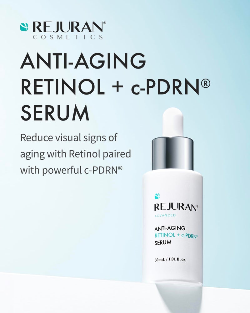REJURANÂ® Advanced Anti-Aging Retinol + c-PDRNÂ® Serum - Boosting Facial Serum for Firmness, Radiance and Anti-Wrinkle Care, Clinically Developed (1.01 fl oz) - Image 2