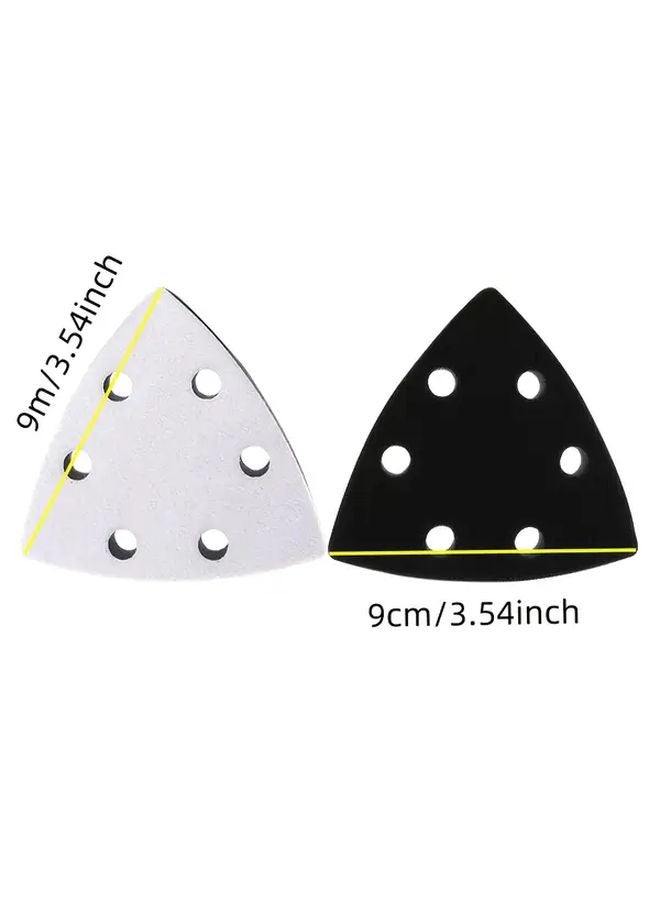 2 Six Hole Cushioning Pads For Delta Sander Enhanced Adhesion Sanding Plate 93mm - Image 2