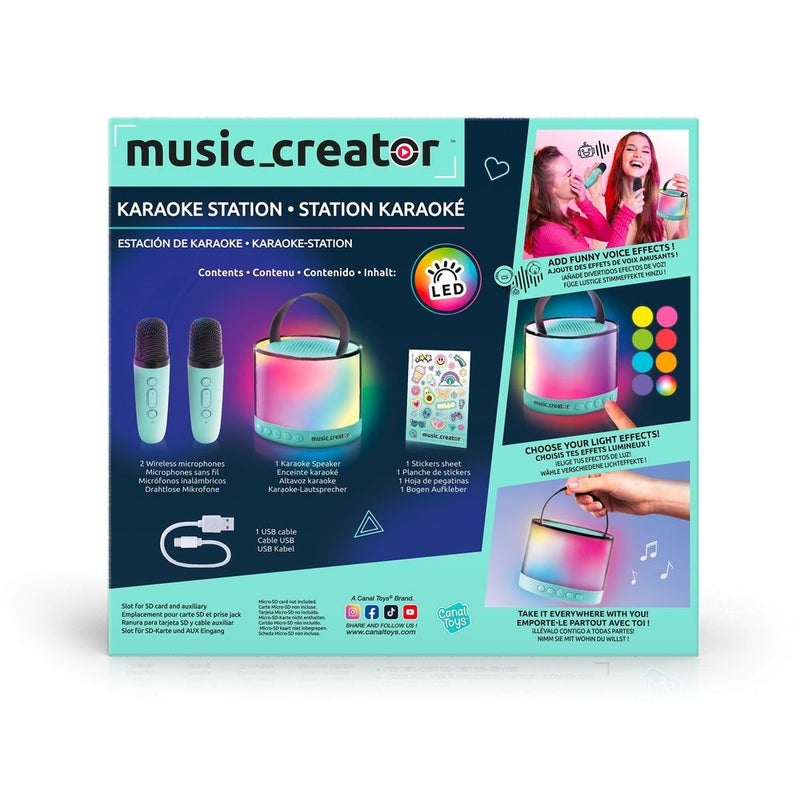 كانال تويز ستوديو كاريوكي مع الميكروفونات والسماعة - INF044 - Image 5