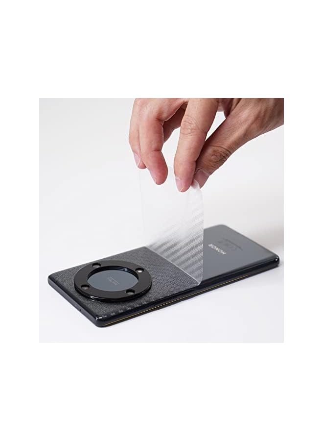 Ibywind 2 Pcs Screen Protector For Honor X9A 5G Honor Magic 5 Lite 5G 6.67 Inch Not For Honor Magic5 Pro 5G 6.81 Inch Flexible Tpu Film With 1Pc Camera Lens Protector 1Pc Back Film Easy To Install - Image 5