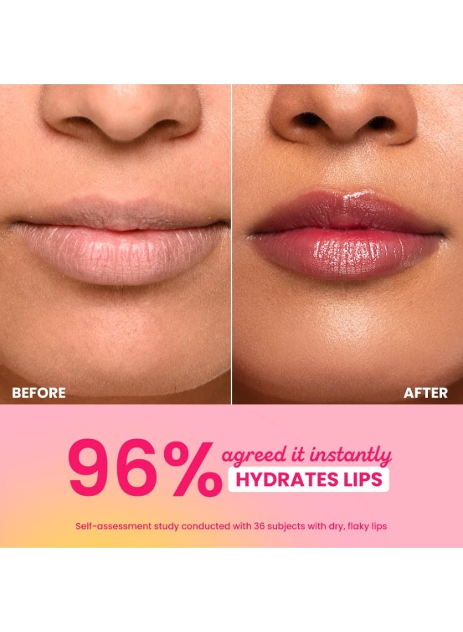 دوت آند كي مرطب شفاه دوت آند كي باريير ريبير بعامل حماية من الشمس ٥٠ | لون الكرز القرمزي | يُصلح حاجز الشفاه التالف | لون غني | ٤.٥ غرام - Image 5