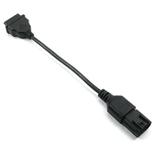 Jetuplusllc 16 pin Female to 8 pin Polaris Diagnostic Connector for Polaris ATV Slingshot