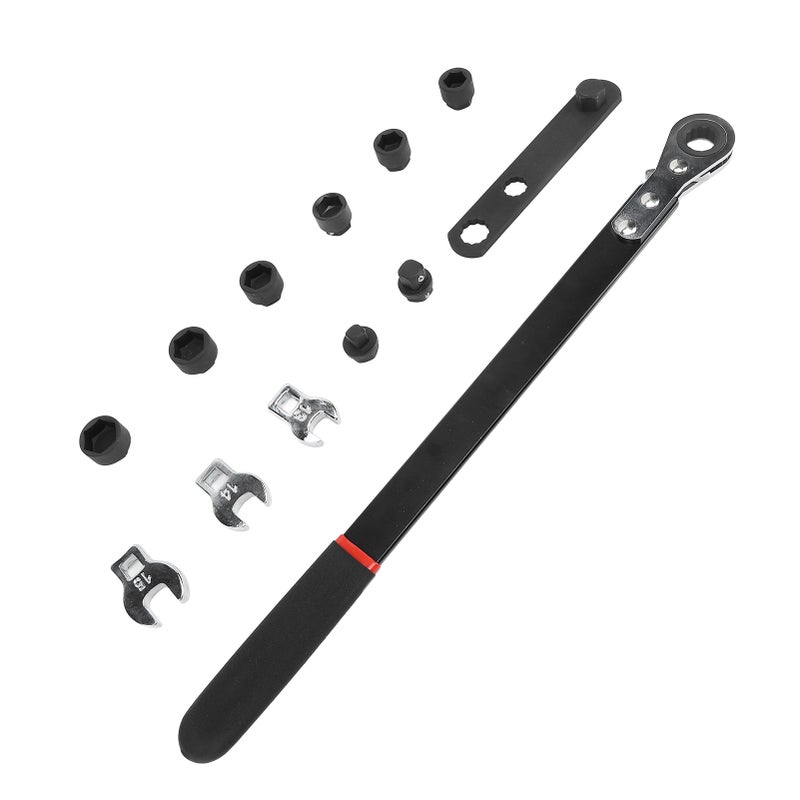Ratcheting Serpentine Belt Tool Easy to Use Sturdy Ratcheting Serpentine Belt Tensioner Tool Kit for Car Repair - Image 4