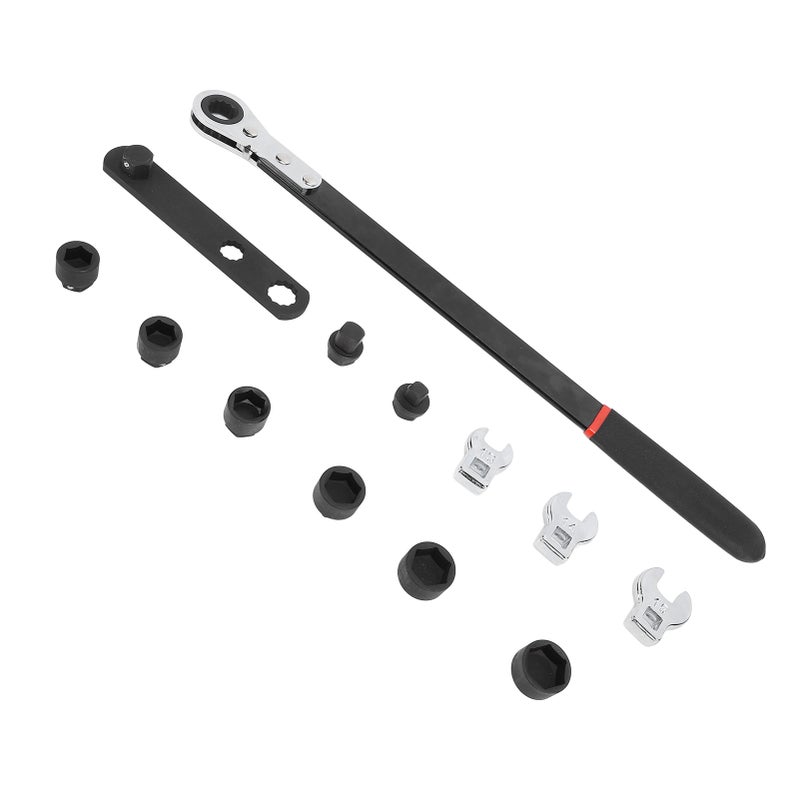 Ratcheting Serpentine Belt Tool Easy to Use Sturdy Ratcheting Serpentine Belt Tensioner Tool Kit for Car Repair - Image 2