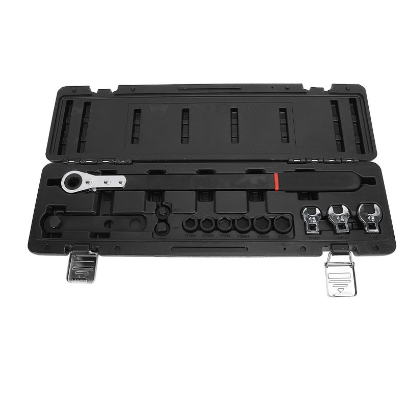 Ratcheting Serpentine Belt Tool Easy to Use Sturdy Ratcheting Serpentine Belt Tensioner Tool Kit for Car Repair - Image 1