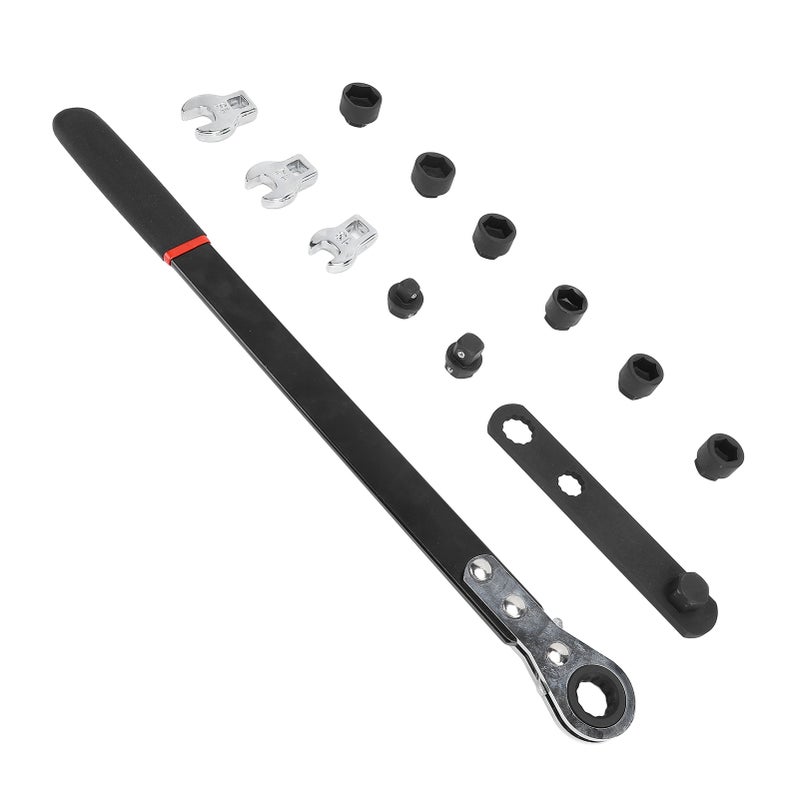 Ratcheting Serpentine Belt Tool Easy to Use Sturdy Ratcheting Serpentine Belt Tensioner Tool Kit for Car Repair - Image 5