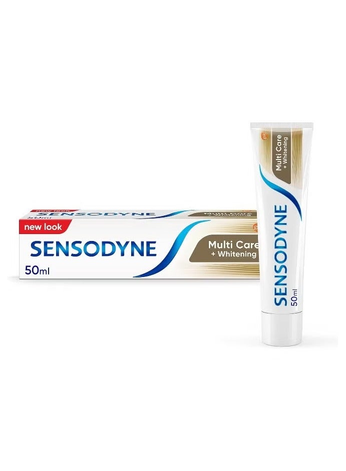 Sensodyne Multi Care Plus Whitening Toothpaste 50ml