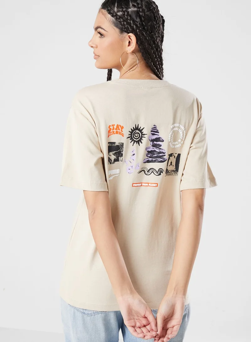 PUMA Downtown Relaxed Graphic T-Shirt