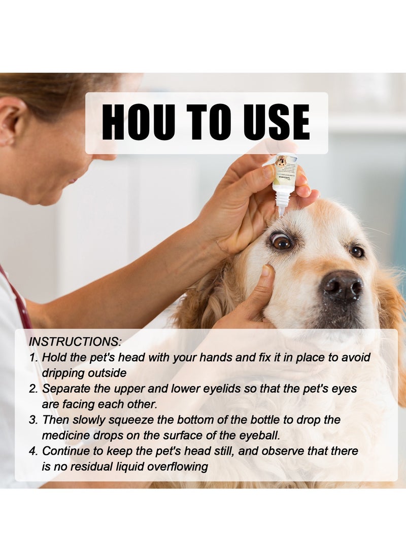 YEGBONG - Pet eye drops relieve cat and dog eye discomfort and clean tear-stained eye stains - Image 1