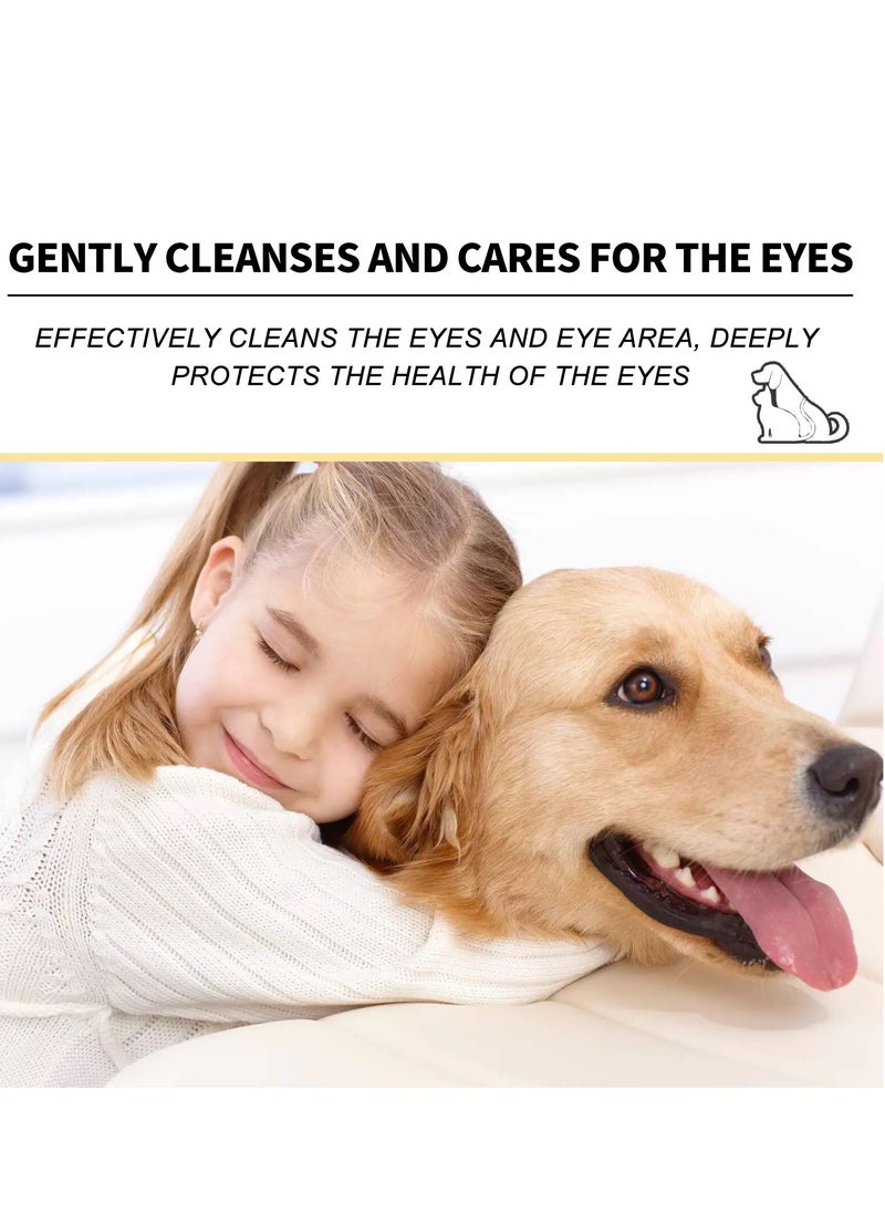 YEGBONG - Pet eye drops relieve cat and dog eye discomfort and clean tear-stained eye stains - Image 1