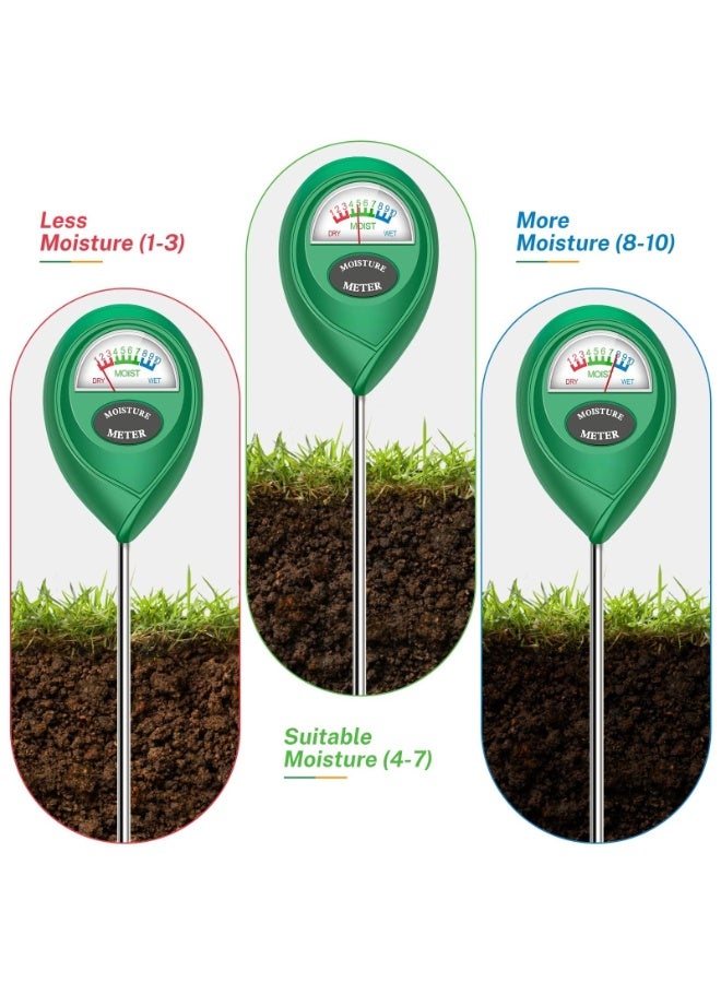 RTYY جهاز قياس رطوبة التربة، جهاز قياس رطوبة النباتات بمسبار طويل، جهاز قياس مياه النباتات للنباتات الداخلية والخارجية، جهاز قياس كثافة النباتات، جهاز اختبار التربة - Image 3